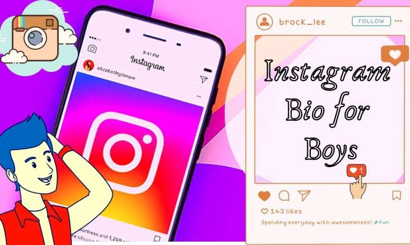 Instagram bio for boys