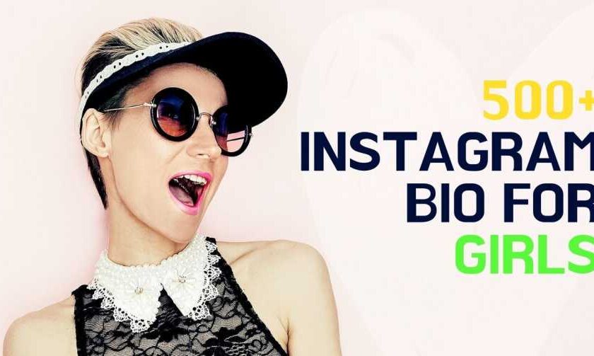 Instagram bio for girls